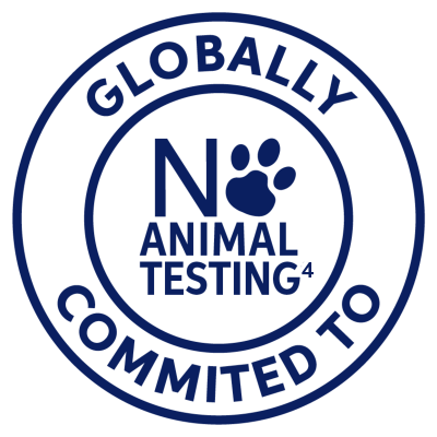 Pittogramma relativo all’impegno di Wella Professionals sulla sperimentazione animale
